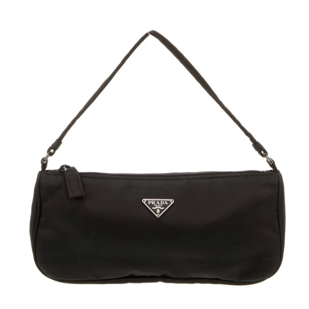 Prada Tessuto Nylon Pochette Handbag
